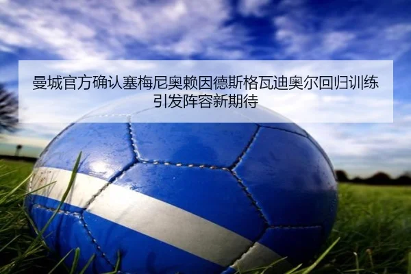 曼城官方确认塞梅尼奥赖因德斯格瓦迪奥尔回归训练引发阵容新期待